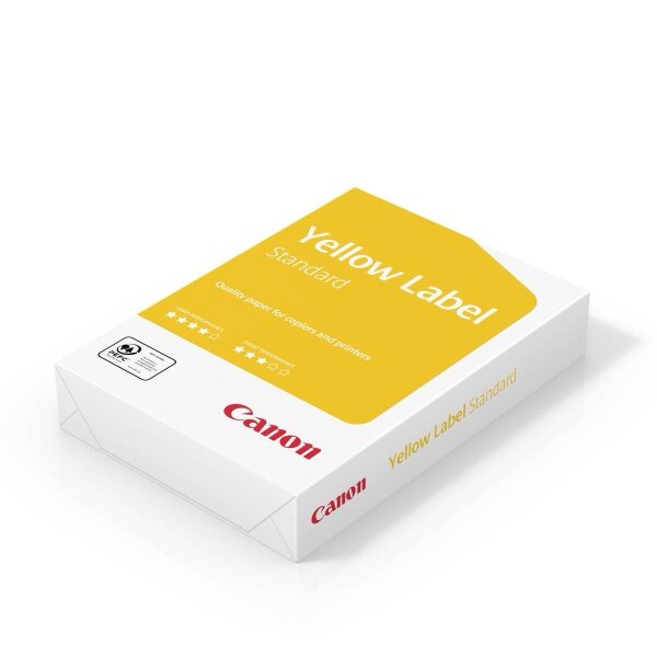Canon Yellow Label Standard, A4, 80g, 500 Blatt