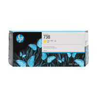 HP Tinte 676M8A No.738 yellow 300ml