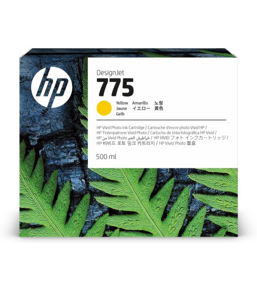 HP Tinte 1XB19A No.775 gelb, 500ml
