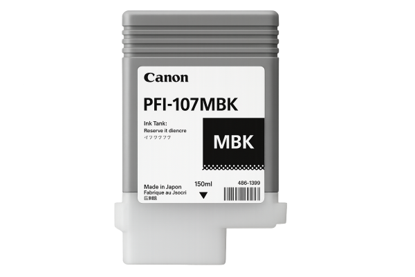 CANON Tinte PFI-107MBK mattschwarz 130ml, 6704B001