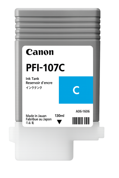 CANON Tinte PFI-107C cyan 130ml, 6706B001