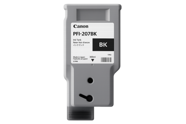 CANON Tinte PFI-207BK schwarz 300ml, 8789B001