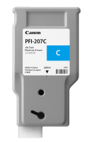 CANON Tinte PFI-207C cyan 300ml, 8790B001