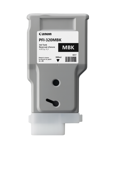 CANON Tinte PFI-320MBK mattschwarz 300ml, 2889C001