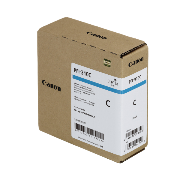 CANON Tinte PFI-310C cyan 330ml, 2360C001