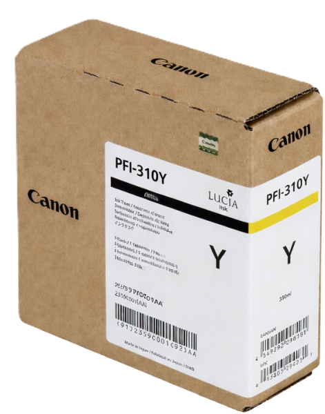 CANON Tinte PFI-310Y gelb 330ml, 2362C001