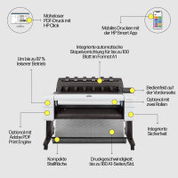 HP DesignJet T1600 36" 91,4cm 6...