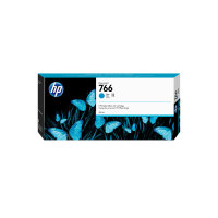 HP Tinte P2V89A No.766 cyan 300ml