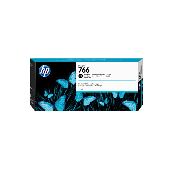 HP Tinte P2V94A No.766 fotoschwarz 300ml