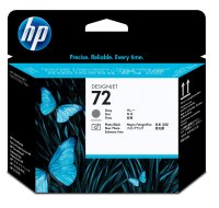HP Druckkpf C9380A No.72 fotoschwarz/grau