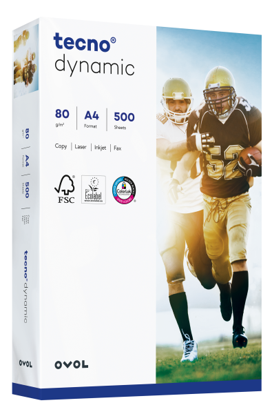 tecno®dynamic 80g A4, 210x297mm, Preis bei Abnahme von 100 Pack (50.000 Blatt)