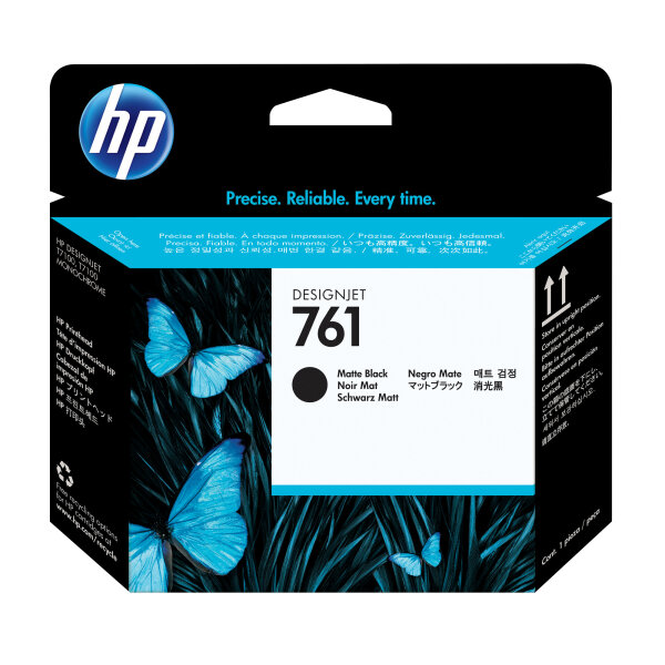 HP Druckkopf No.761, CH648A mattschwarz