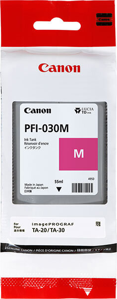 CANON Tinte PFI-030M magenta 55ml, 3491C001